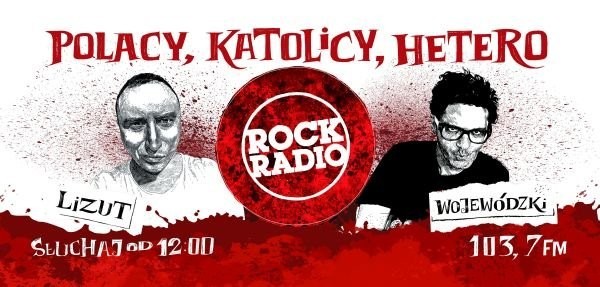 Rock Radio w nowej kampanii promuje program Wojewódzkiego i Lizuta