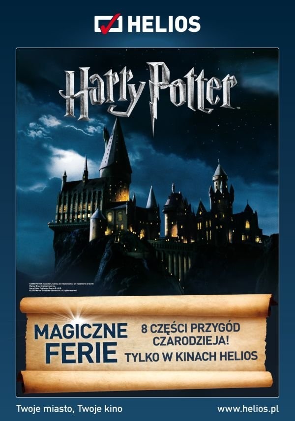 Magiczne Ferie z Harrym Potterem w kinach Helios