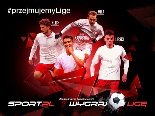 Gwiazdy ekstraklasy promują konkurs Sport.pl - 