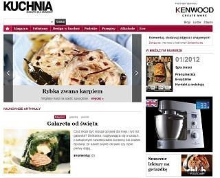 www.magazyn-kuchnia.pl - serwis internetowy miesięcznika 