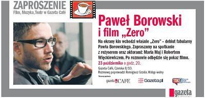 Paweł Borowski i pokaz filmu 