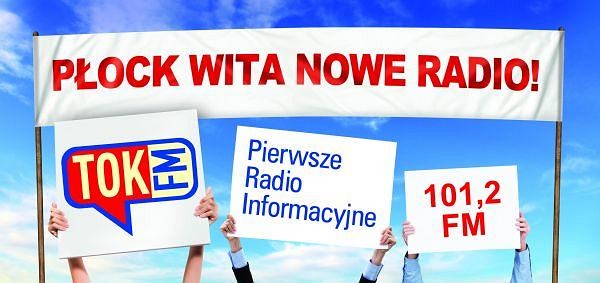 Radio TOK FM już nadaje w Płocku