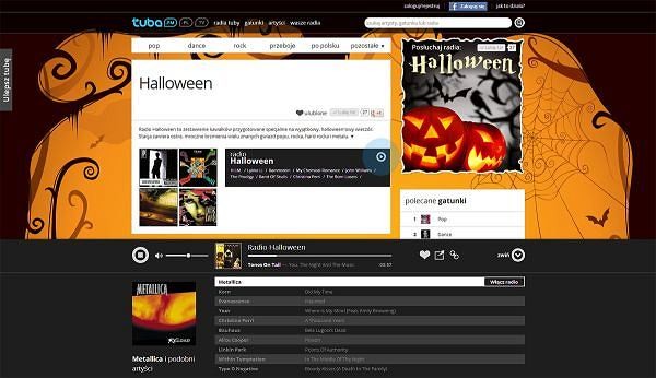 Tuba.FM oraz Tuba.TV (Samsung Smart TV) ze specjalnym kanałem muzycznym na Halloween