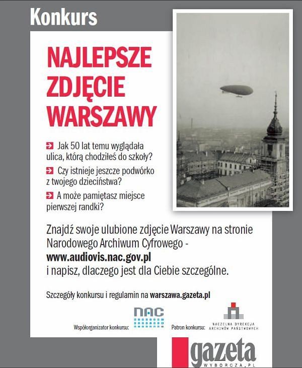 Konkurs na najlepsze zdjęcie Warszawy