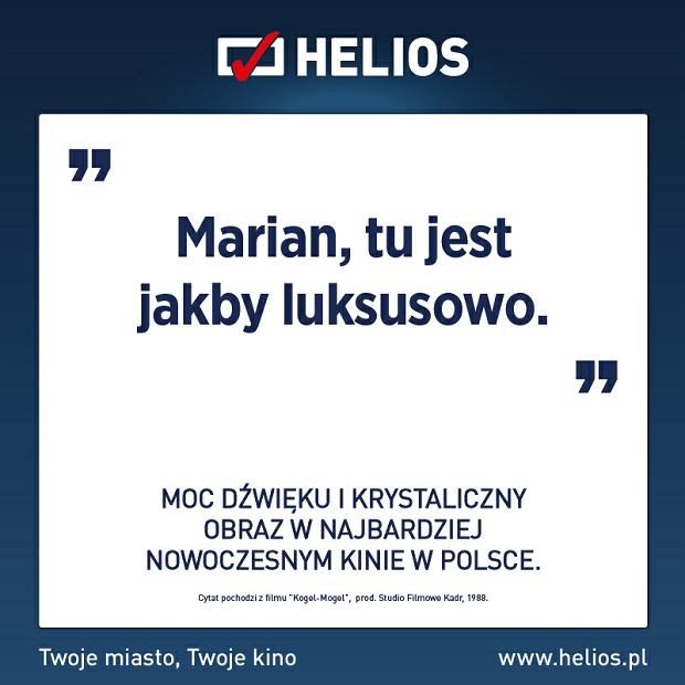 Nowe kina Helios w Poznaniu, Przemyślu, Gdańsku i Tomaszowie Mazowieckim