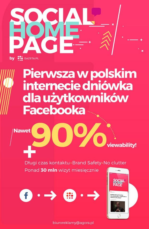 Social Home Page - nowy unikalny w skali polskiego internetu produkt reklamowy Gazeta.pl