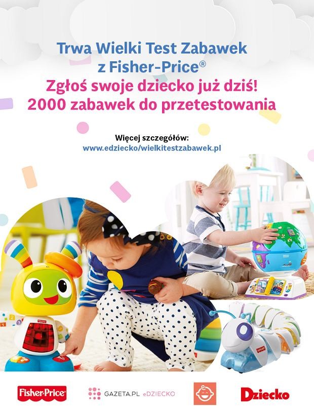 Wielki Test Zabawek Fisher-Price na eDziecko.pl