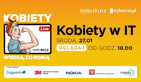 „Kobiety wiedzą, co robią - LIVE” – rusza 4. edycja cyklu „Wysokich Obcasów” i „Gazety Wyborczej”