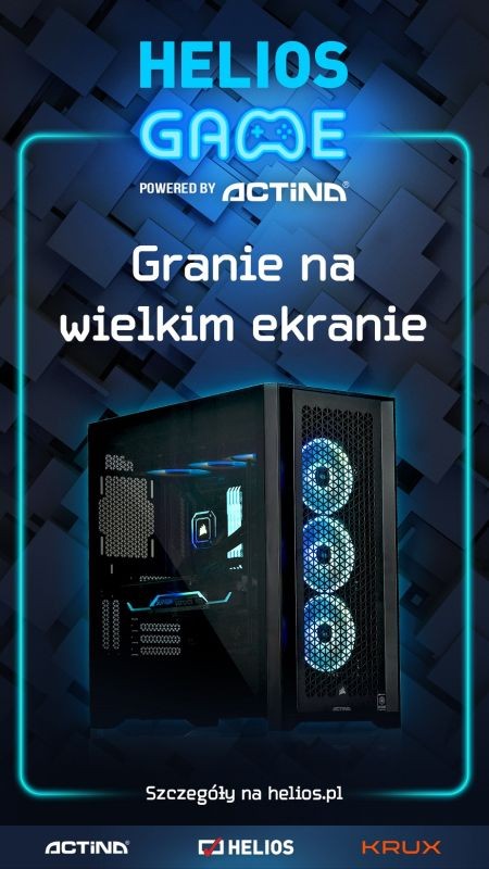 Helios zaprasza na granie na wielkim ekranie