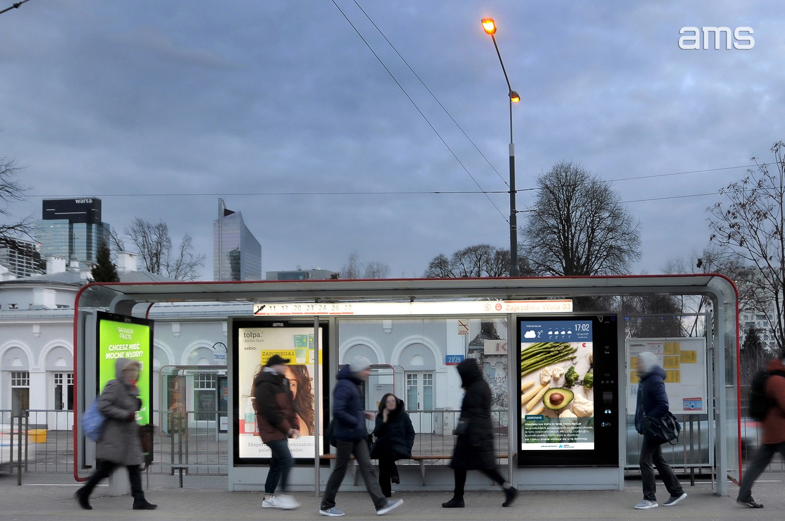 Premiera nowej kategorii kontentowej „Zdrowie” w sieci Digital OOH. AMS rozszerza współpracę z Onkofundacją Al