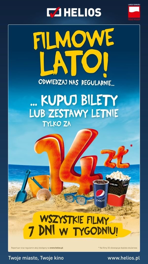 Filmowe Lato w kinach Helios!