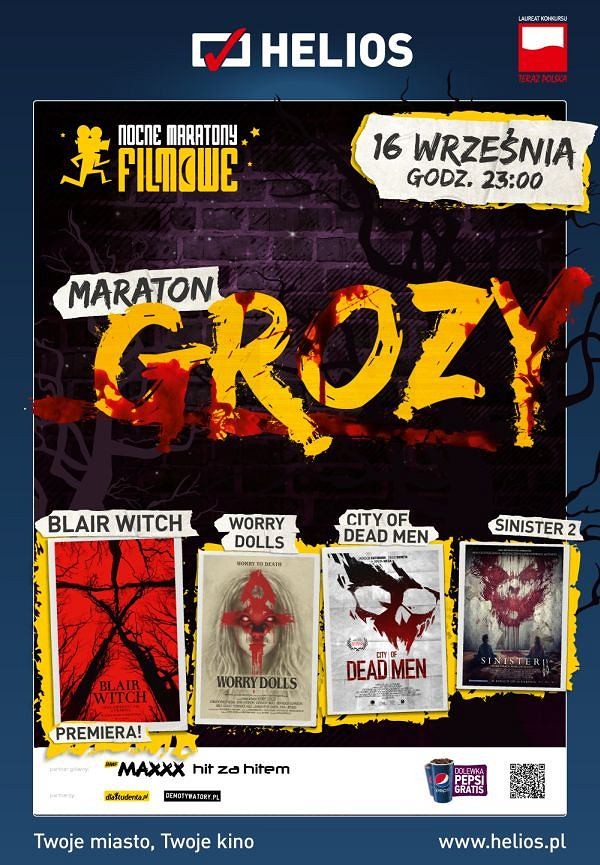 Maraton grozy z premierą 