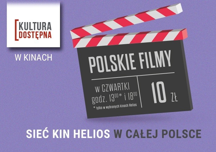 Kultura Dostępna – Helios prezentuje najlepsze polskie kino