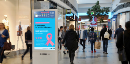 Alivia i AMS tworzą dedykowany kontent w Digital OOH wspierający miesiąc świadomości raka piersi