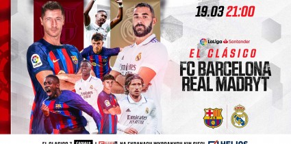„El Clásico”- piłkarski hit na ekranach kin Helios