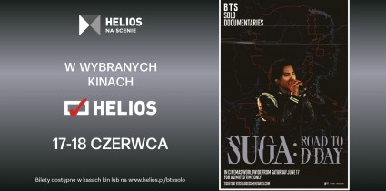 Helios na Scenie prezentuje „SUGA: Road to D-DAY” & „j-hope IN THE BOX”