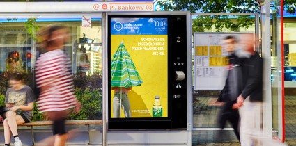Reklama Digital OOH w 100% dostosowana do pogody