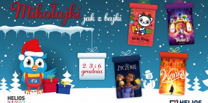Mikołajki jak z bajki w kinach Helios