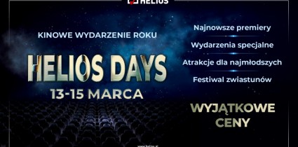 Helios Days – trzy dni filmowych emocji w wyjątkowych cenach