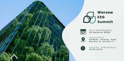 Grupa Agora partnerem medialnym Warsaw ESG Summit 2026