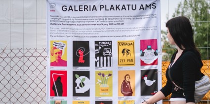 Kultowe plakaty Galerii Plakatu AMS na wystawie towarzyszącej Open'er Festival 2026