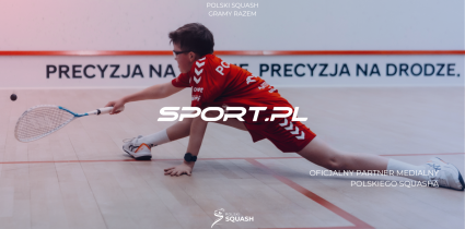 Sport.pl oficjalnym partnerem medialnym Polskiego Squasha