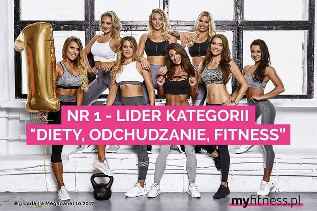 MyFitness.pl is the most popular website in the category of “Diets, weight loss, fitness”