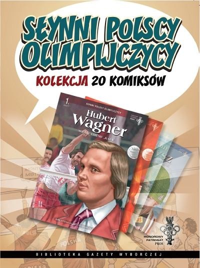 Słynni polscy olimpijczycy - seria komiksów w kolekcji 