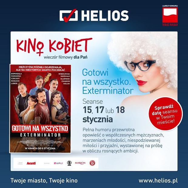 Kino Kobiet - styczniowe seanse w kinach Helios