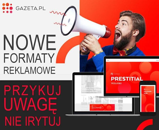 Advertising formats compliant with Coalition for Better Ads recommendations in Gazeta.pl offer