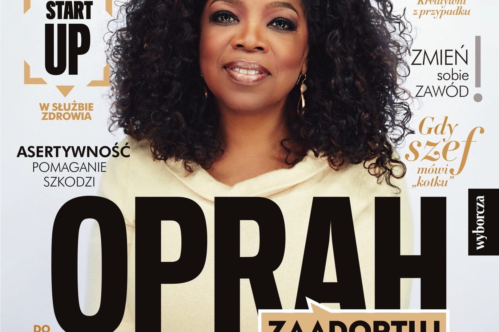 Nowy numer magazynu „Wysokie Obcasy Praca” z Oprah Winfrey na okładce