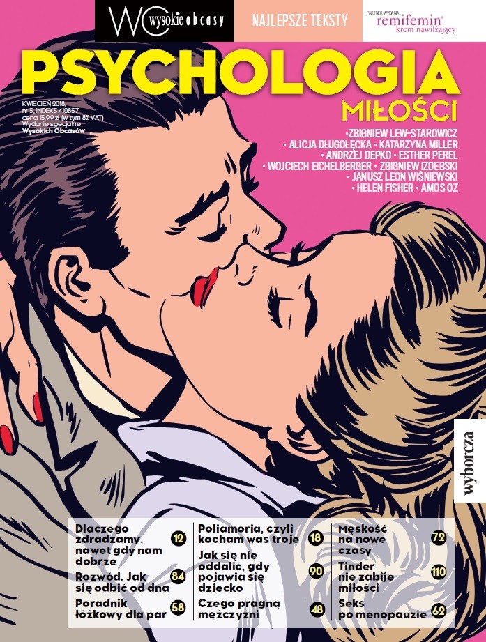 „Psychologia miłości” - specjalne wydanie „Wysokich Obcasów” o miłości, związkach i seksie