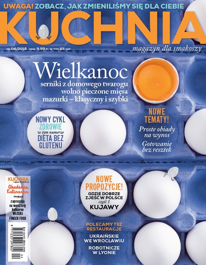 „Kuchnia” zmienia się na wiosnę