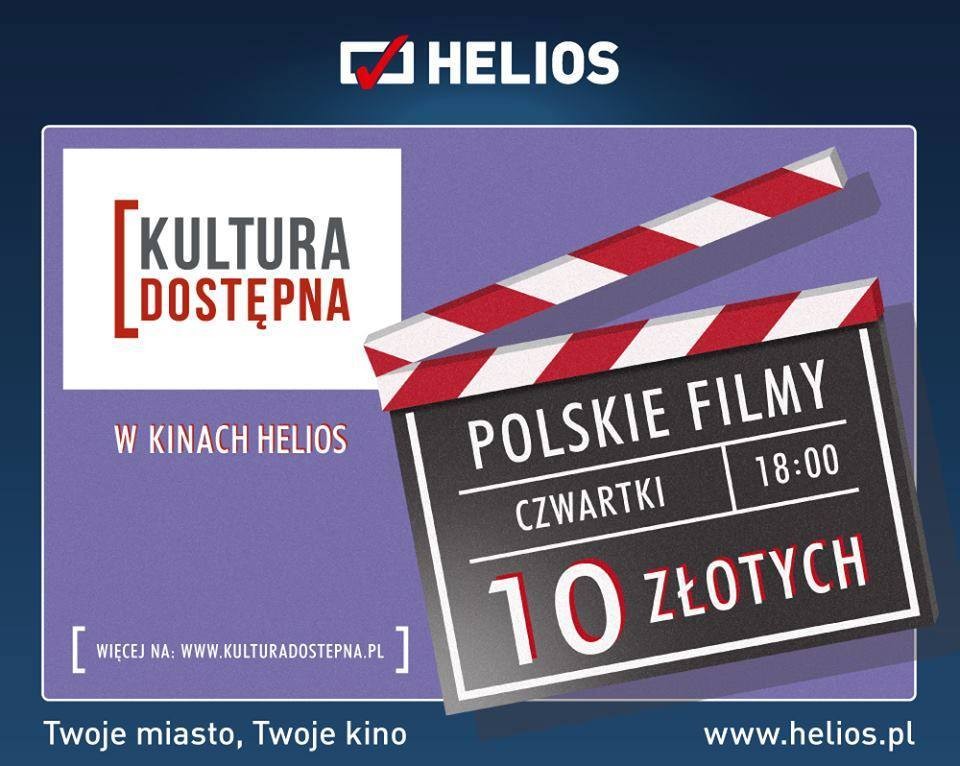 Kultura Dostępna – Helios prezentuje najlepsze polskie kino