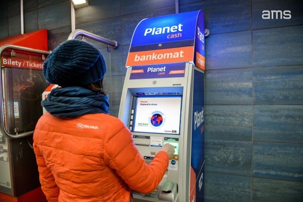 AMS offers advertising on ATM screens