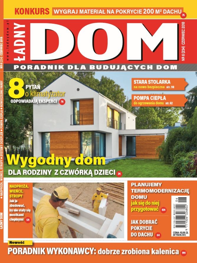Miesięcznik „Ładny Dom” świętuje 20 urodziny – w czerwcowym numerze wyjątkowy konkurs i wydanie specjalne „Okna Drzwi Bramy”