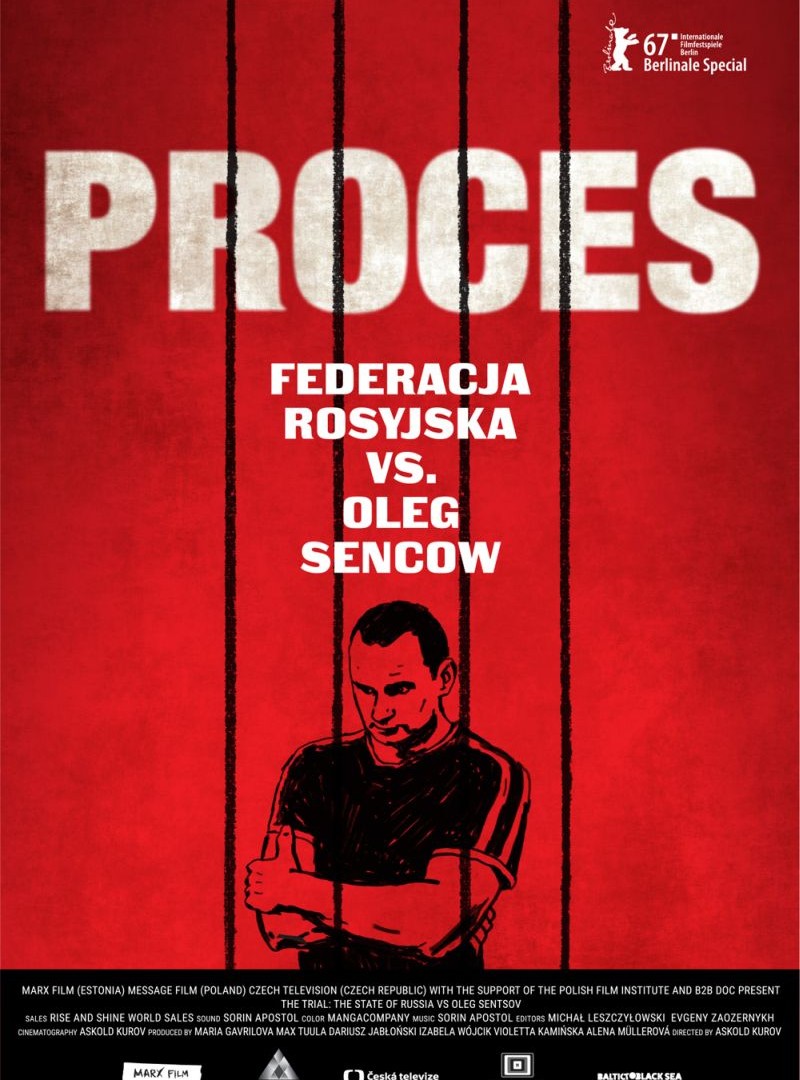 Specjalne pokazy filmu „Proces: Federacja Rosyjska vs Oleg Sencow” w najbliższy poniedziałek we wszystkich kinach Helios