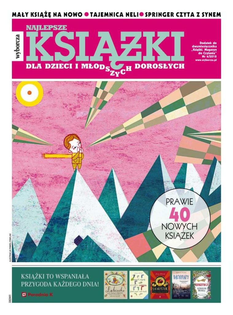 Nowe wydanie dwumiesięcznika „Książki. Magazyn do czytania” z dodatkiem o literaturze dla dzieci i młodszych dorosłych