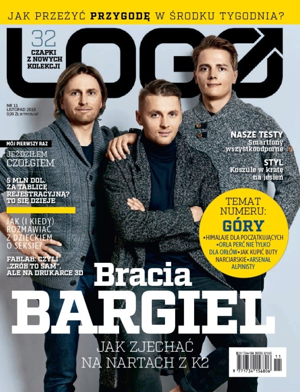 Listopadowe „Logo” z braćmi Bargiel na okładce