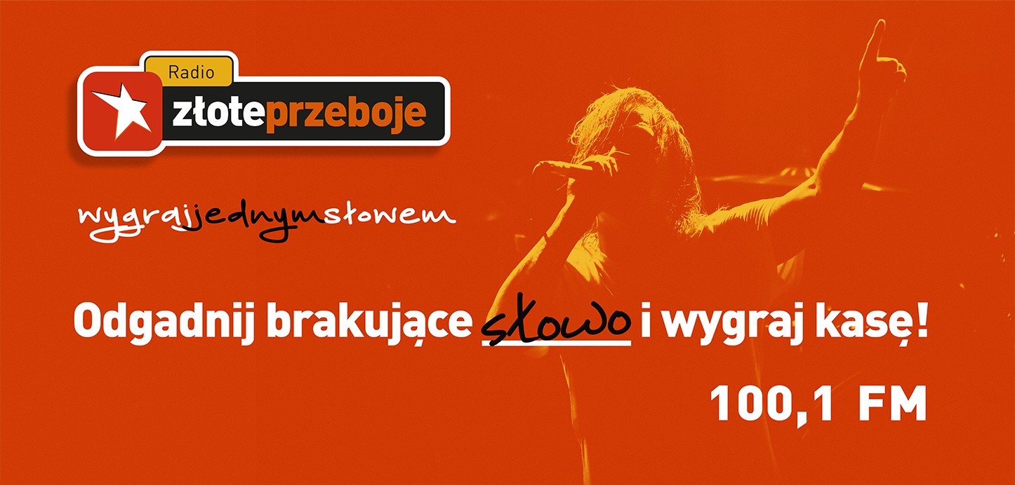 „Wygraj jednym słowem” – nowy konkurs dla słuchaczy Radia Złote Przeboje