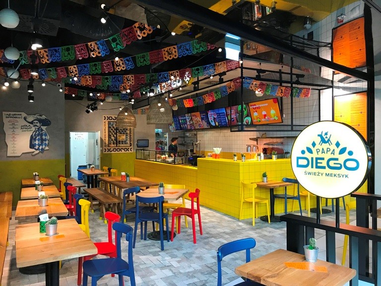 Papa Diego w Galerii Katowickiej – pierwszy lokal restauracyjny sieci