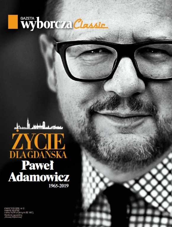 „Życie dla Gdańska. Paweł Adamowicz” – specjalne wydanie „Gazety Wyborczej” poświęcone zamordowanemu prezydentowi
