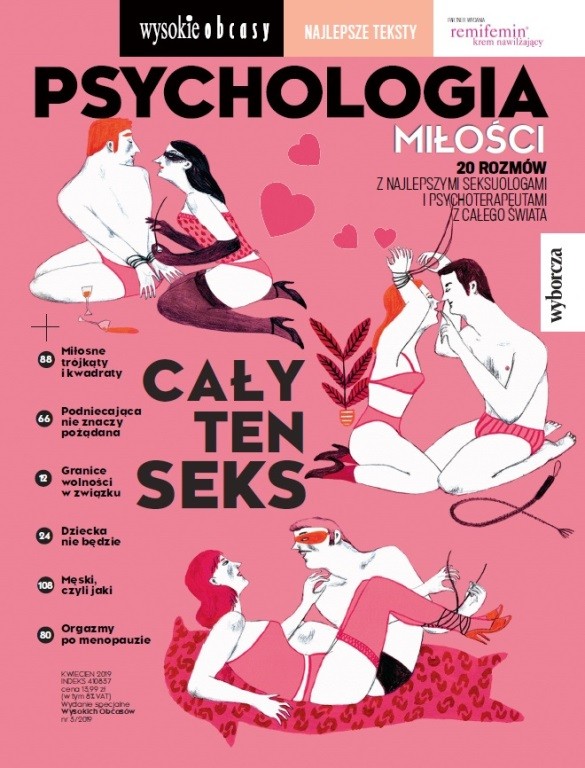 „Psychologia miłości. Cały ten seks” – specjalne wydanie „Wysokich Obcasów”