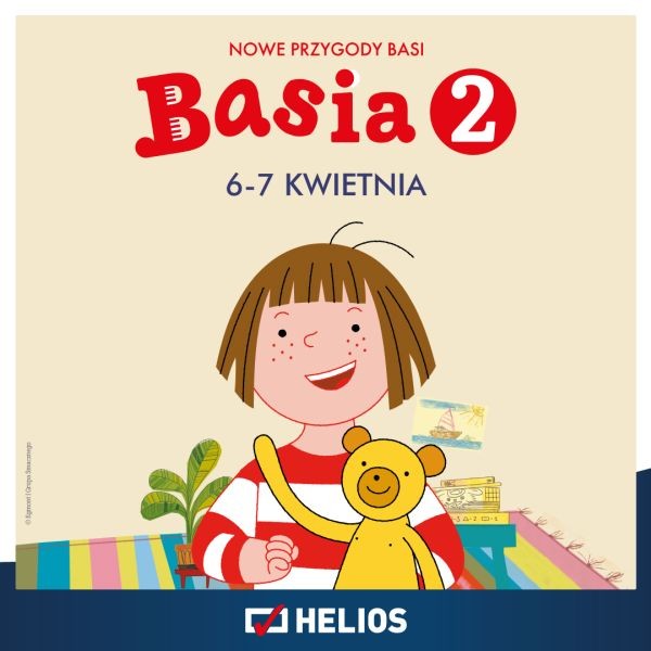 Helios zaprasza na rodzinne seanse z animacją „Basia”
