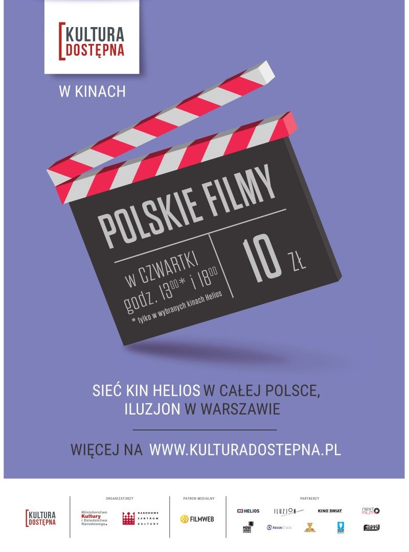 Kultura Dostępna w Heliosie - najlepsze polskie kino