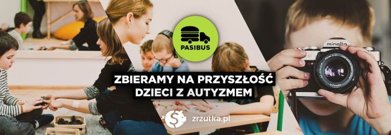 Pasibus organizuje zbiórkę na szkołę fotograficzną dla dzieci z autyzmem