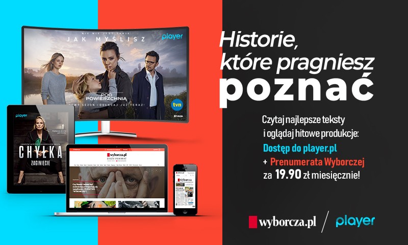 Wyborcza.pl w pakiecie z player.pl