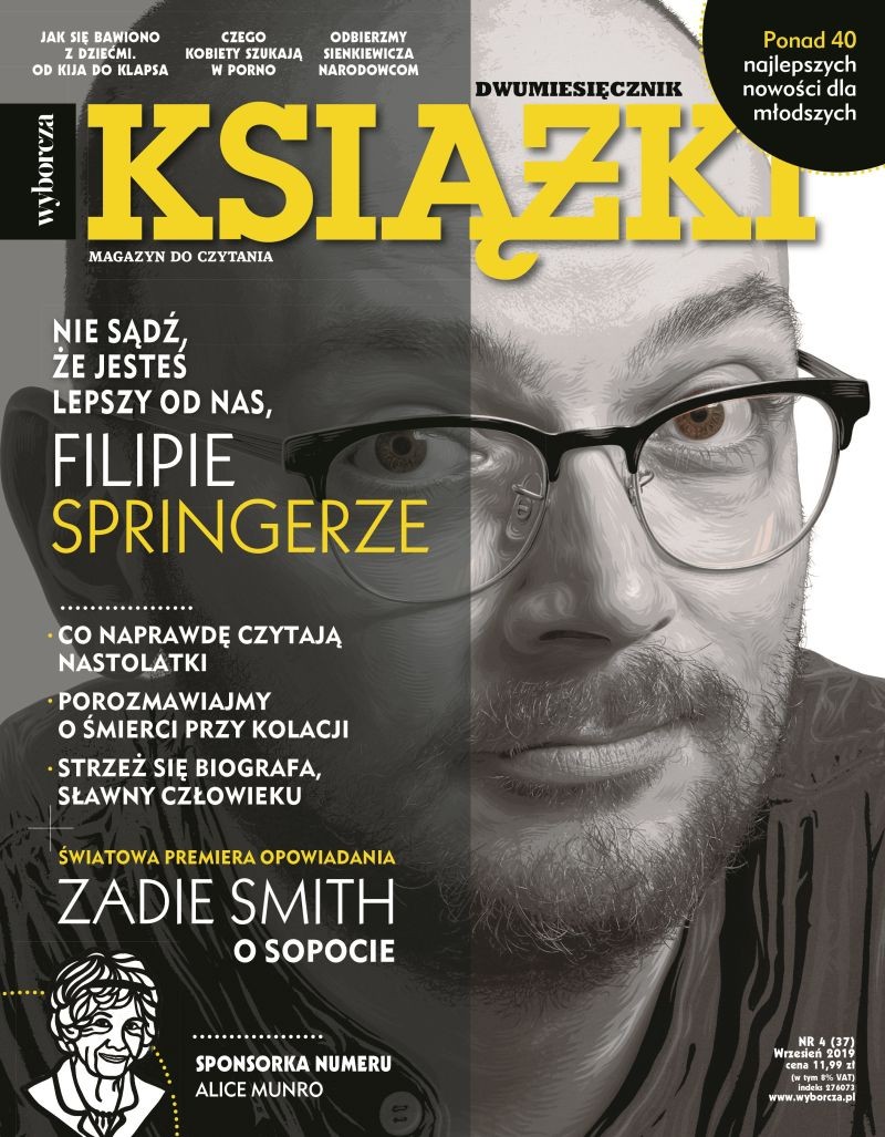 Najnowszy numer „Książek. Magazynu do czytania” z wyjątkową premierą opowiadania Zadie Smith