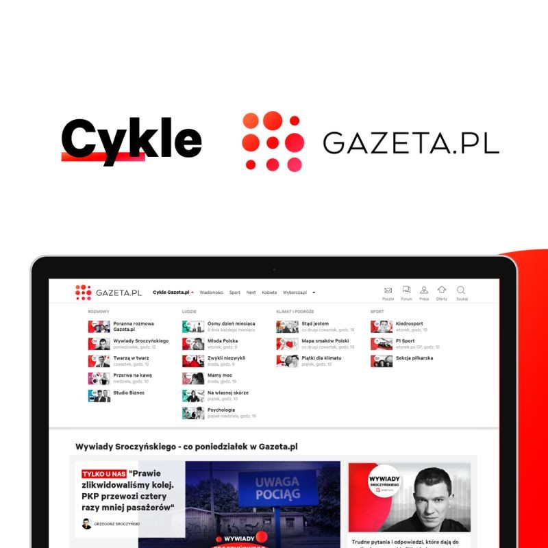 Popularne cykle redakcyjne i formaty wideo znowu na Gazeta.pl