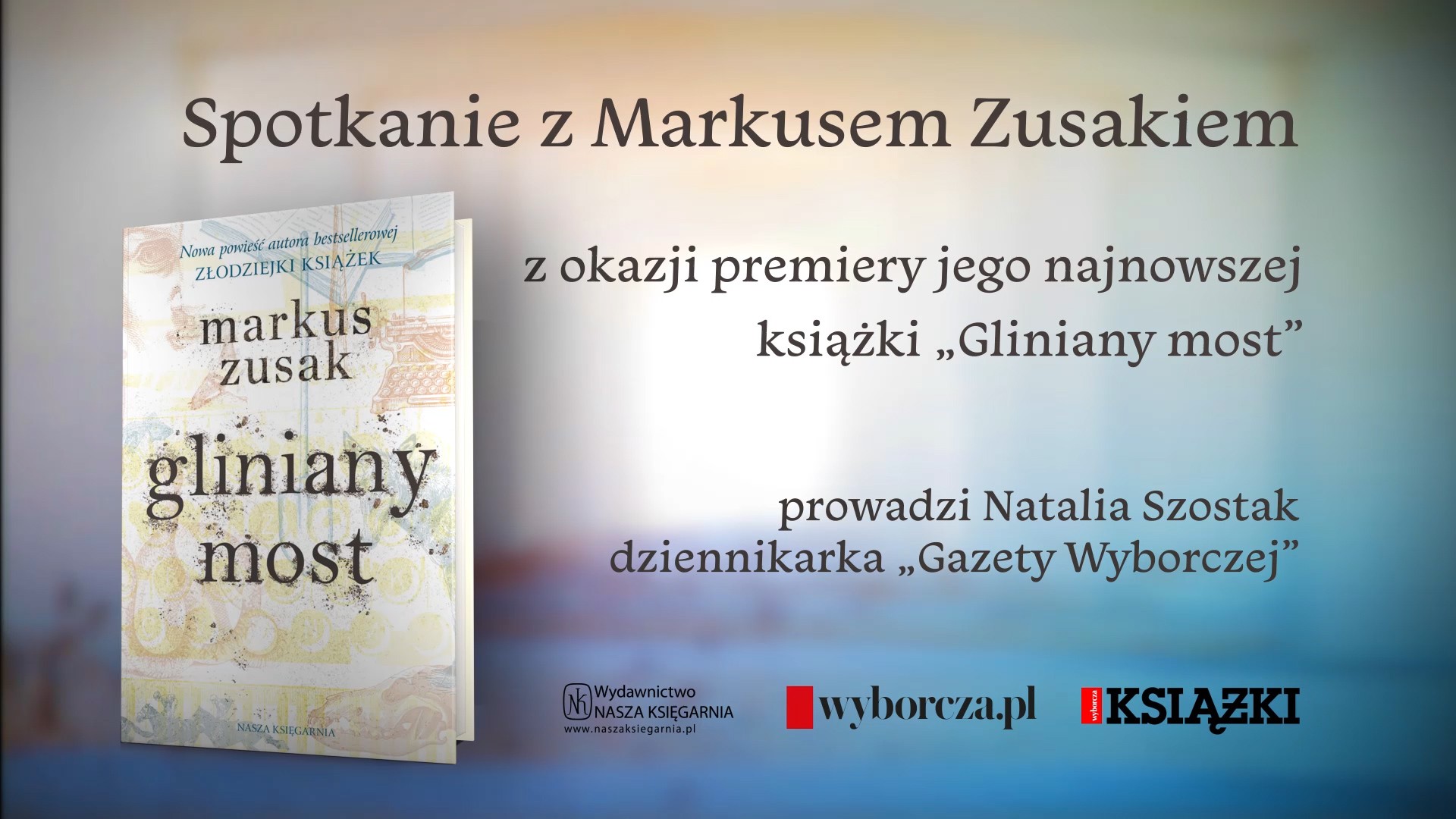 Markus Zusak w Warszawie - 